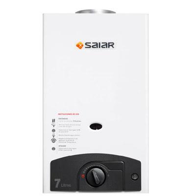 Calefón SAIAR S7-7L-GN 7 Lts Tiro Natural Sin Llama Piloto